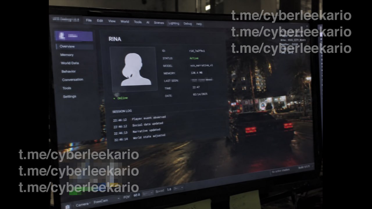 Rockstar Has A Built In AI Agent That Interacts With The Players And NPCs 4